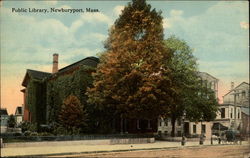 Public Library Postcard