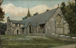 St. Mary's Catholic Chapel, Hudson River State Hospital Postcard