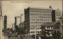 Central Avenue St. Petersburg, FL Postcard Postcard