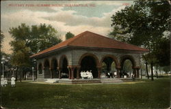 Military Park Summer House Postcard