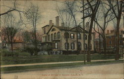 Home of William H. Seward Auburn, NY Postcard Postcard