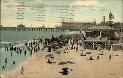 Bathing Grounds and Esplanade Review from Arcade Postcard