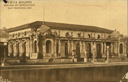 YMCA Building, Pan-Pac Int. Exposition San Francisco, CA 1915 Panama-Pacific Exposition Postcard Postcard