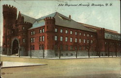 23d Regiment Armory Brooklyn, NY Postcard Postcard