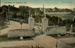 City Gates Postcard