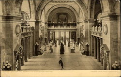 Statuary Hall, Metropolitan Museum of Art Postcard