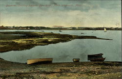 Bayview, Looking towards Fore River North Weymouth, MA Postcard Postcard