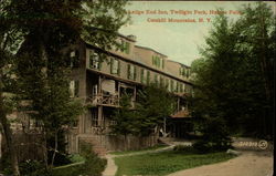 Ledge End Inn, Twilight Park, Catskill Mountains Haines Falls, NY Postcard Postcard