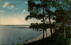 Shore near Sam-O-Set Hotel Rockland, ME Postcard Postcard