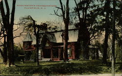 Washington's Headquarters Plainfield, NJ Postcard Postcard