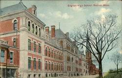 English High School Postcard