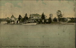 Thos. Wheeler's Residence, Wauwinet Island Postcard