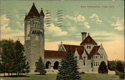 Earl Crematory Postcard