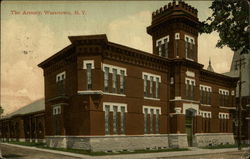 The Armory Watertown, NY Postcard Postcard