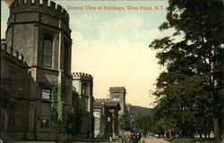 General view of Buildings Postcard