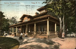 Casino, Prospect Park Troy, NY Postcard Postcard