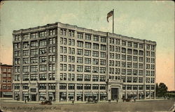 Myrick Building Springfield, MA Postcard Postcard