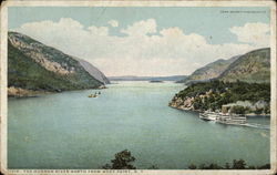 The Hudson River from West Point Postcard