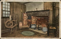 The Kitchen, Paul Revere House Postcard