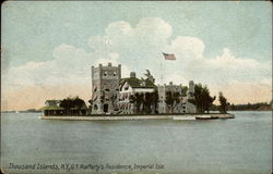 G.T. Rafferty's Residence, Imperial Isle Postcard