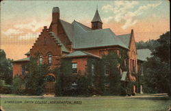 Gymnasium, Smith College Northampton, MA Postcard Postcard