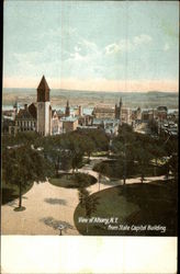 View from State Capitol Building Albany, NY Postcard Postcard