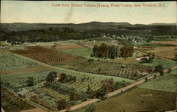 View from Mount Tolmie, Young Fruit Trees Victoria, BC Canada British Columbia Postcard Postcard