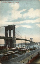 Brooklyn Bridge Postcard