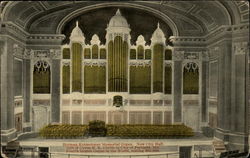 Herman Kotsechmar Memorial Organ, New City Hall Postcard