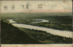 Oxbow in the Connecticut River from Mt. Holyoke Amherst, MA Postcard Postcard