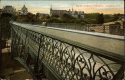 Hawk Street Viaduct Albany, NY Postcard Postcard