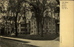 Emma Willard Seminary Buildings Postcard