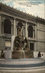 Ferguson Fountain of the Great Lakes Chicago, IL Postcard Postcard