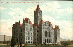 City and County Buildings Salt Lake City, UT Postcard Postcard