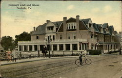 Borough Club and Ghent Norfolk, VA Postcard Postcard