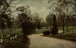 National Cemetery Chattanooga, TN Postcard Postcard