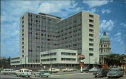 Beautiful New Kansas State Office Building Topeka, KS Postcard Postcard