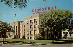 Oldsmobile Administration Building Postcard