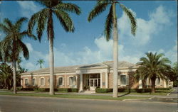 Bank of Palm Beach and Trust Company Florida Postcard Postcard