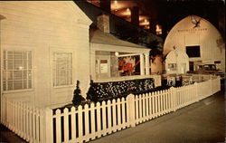 Harvester Farm Scene, Museum of Science and Industry Postcard