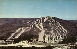 Mount Snow in Vermont Postcard