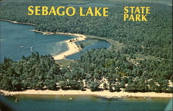 Sebago Lake State Park Casco, ME Postcard Postcard