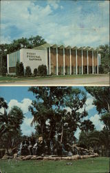 First Federal Savings and Loan Building New Smyrna Beach, FL Postcard Postcard