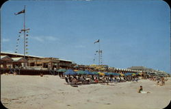 Cavalier Beach and Cabana Club Virginia Beach, VA Postcard Postcard