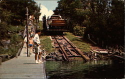 The Marine Railway Severn Falls, ON Canada Ontario Postcard Postcard