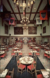 The Tudor Room, Indiana Memorial Union, Indiana University Bloomington, IN Postcard Postcard