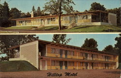 Hilltop Motel Albany, NY Postcard Postcard