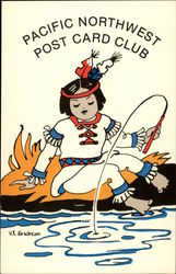 Pacific Northwest Post Card Club Postcard