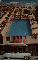 Pool at the South Seas Hotel Postcard