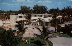 Gulf Beach Hotel Sarasota, FL Postcard Postcard